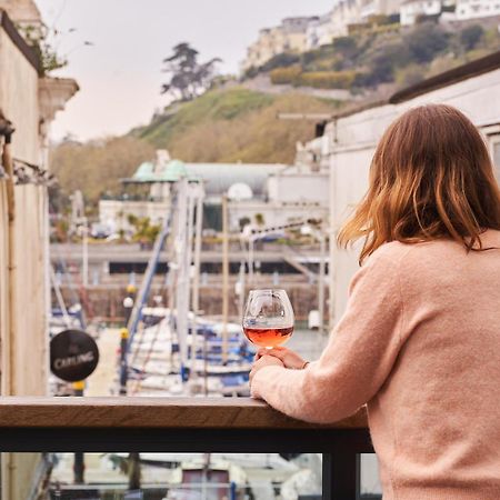 Apartmán Harbour Breeze - Contemporary Waterside Bolthole On Torquay'S Iconic Marina Exteriér fotografie