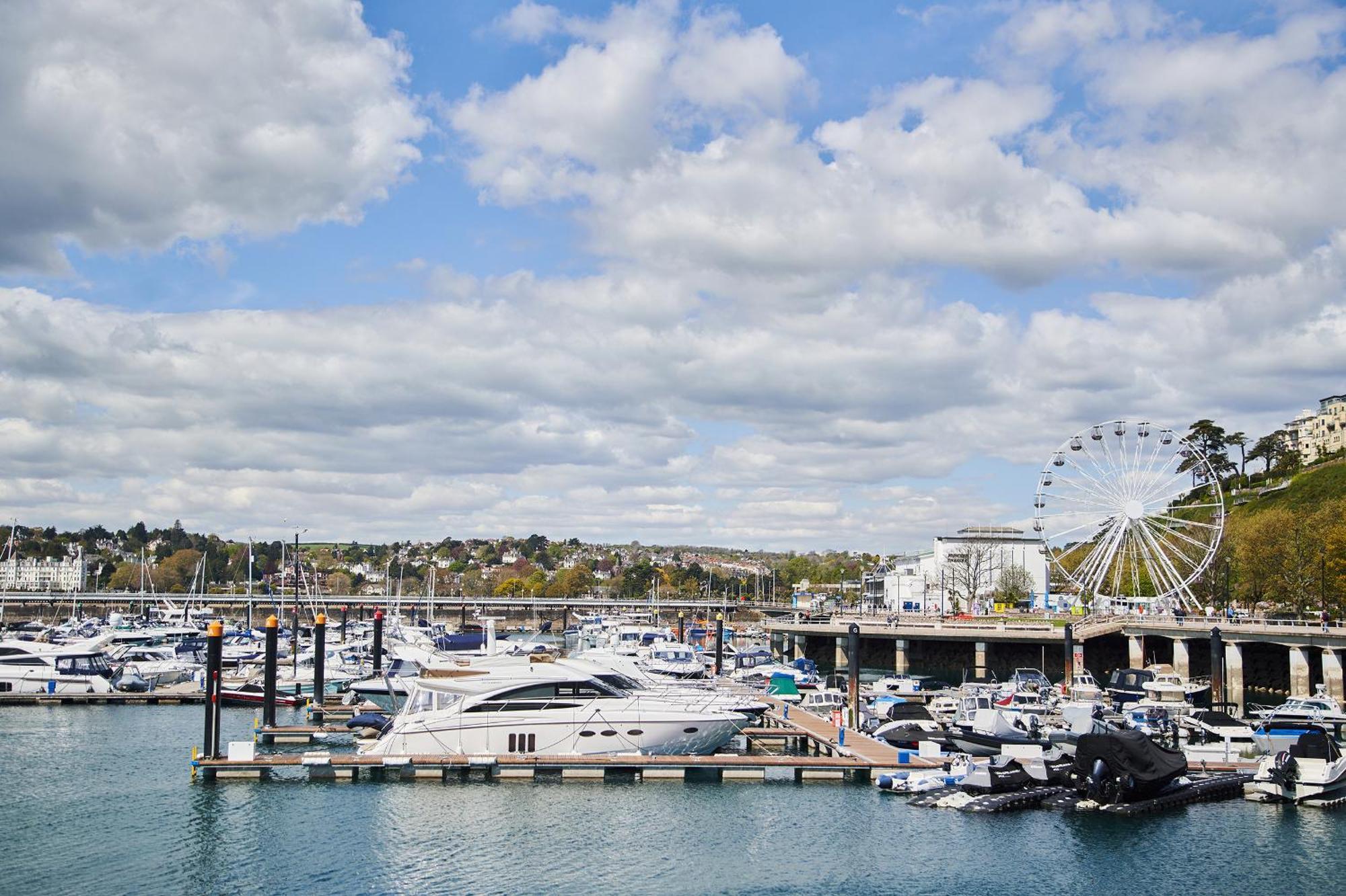 Apartmán Harbour Breeze - Contemporary Waterside Bolthole On Torquay'S Iconic Marina Exteriér fotografie