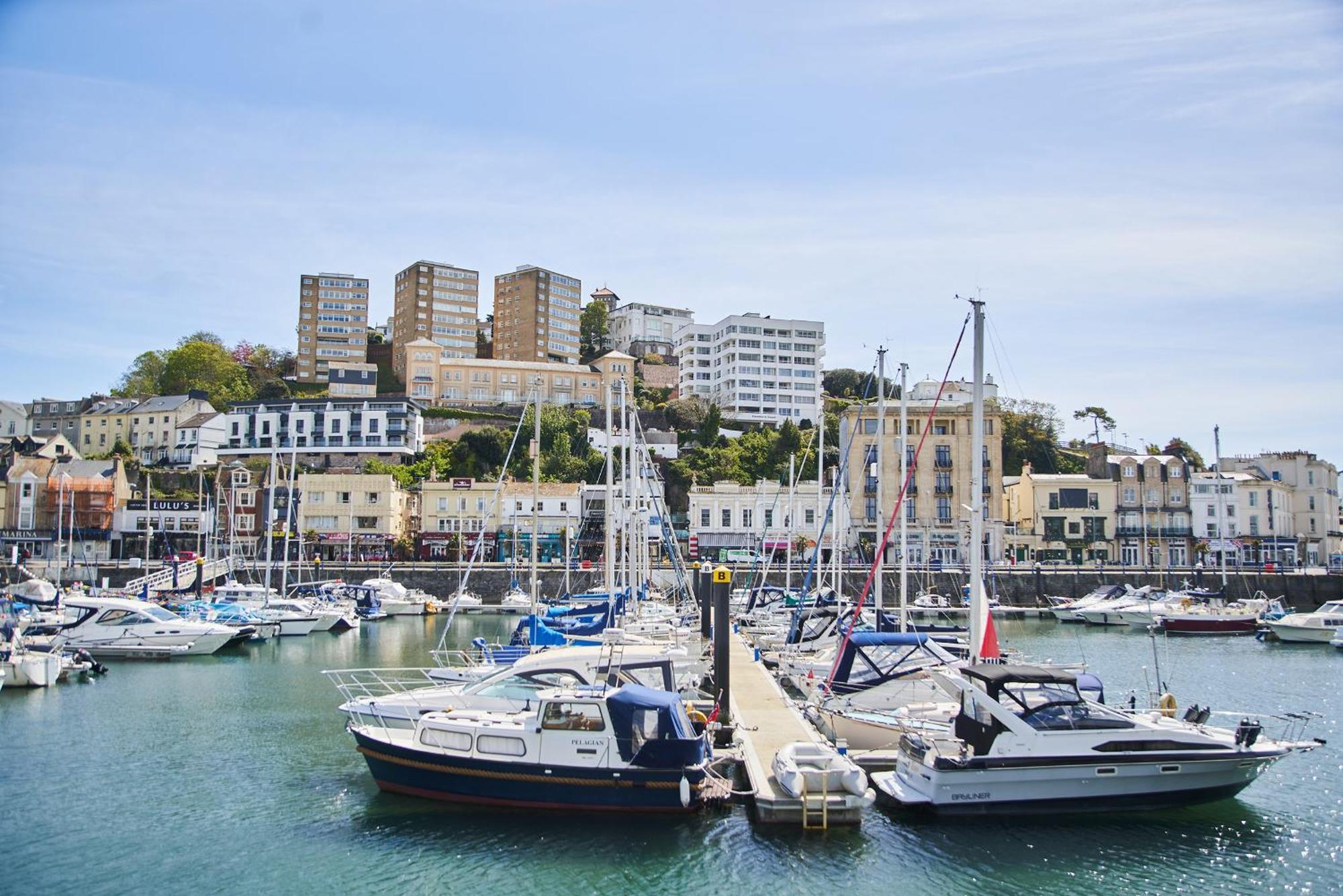 Apartmán Harbour Breeze - Contemporary Waterside Bolthole On Torquay'S Iconic Marina Exteriér fotografie