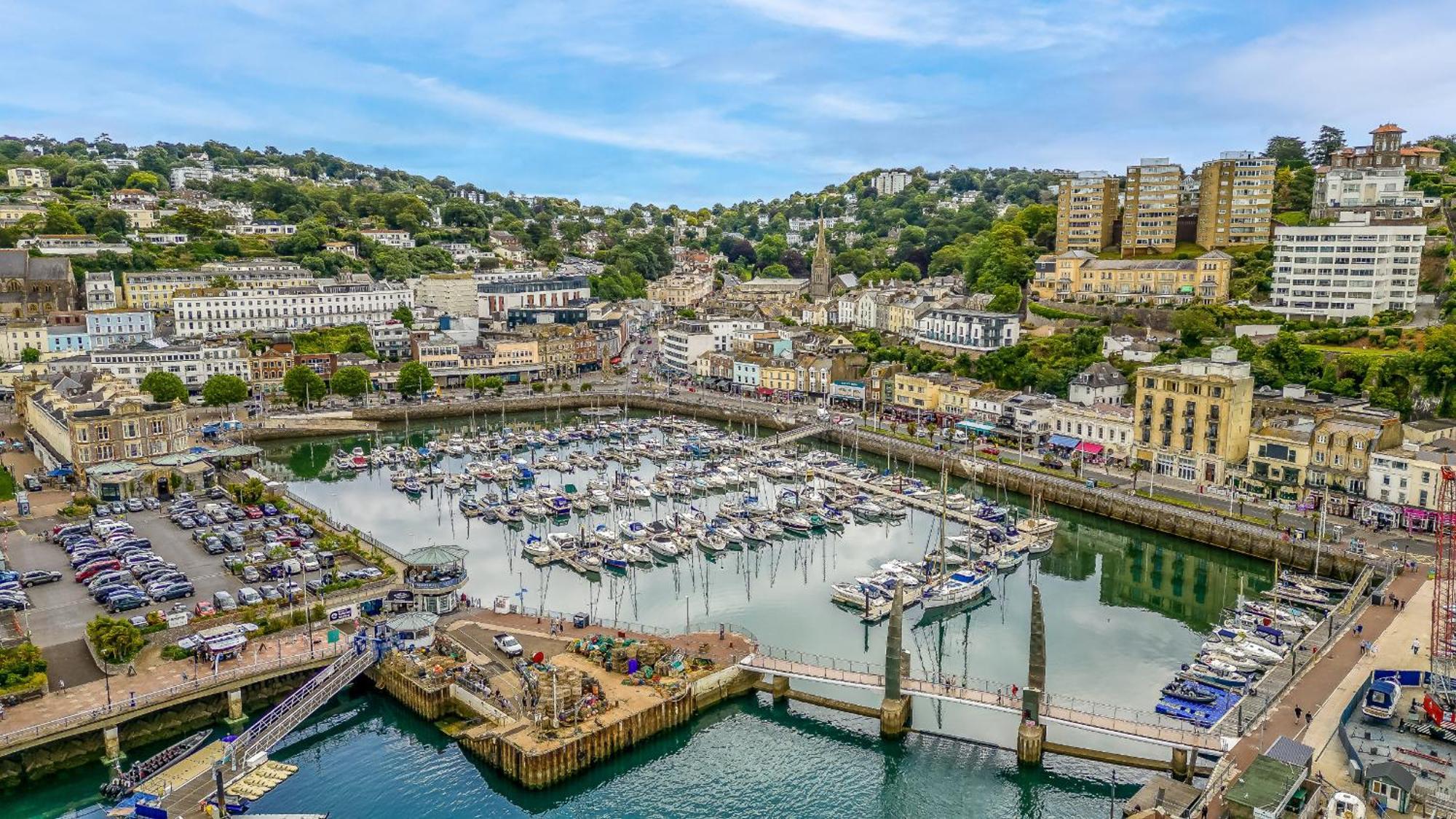Apartmán Harbour Breeze - Contemporary Waterside Bolthole On Torquay'S Iconic Marina Exteriér fotografie