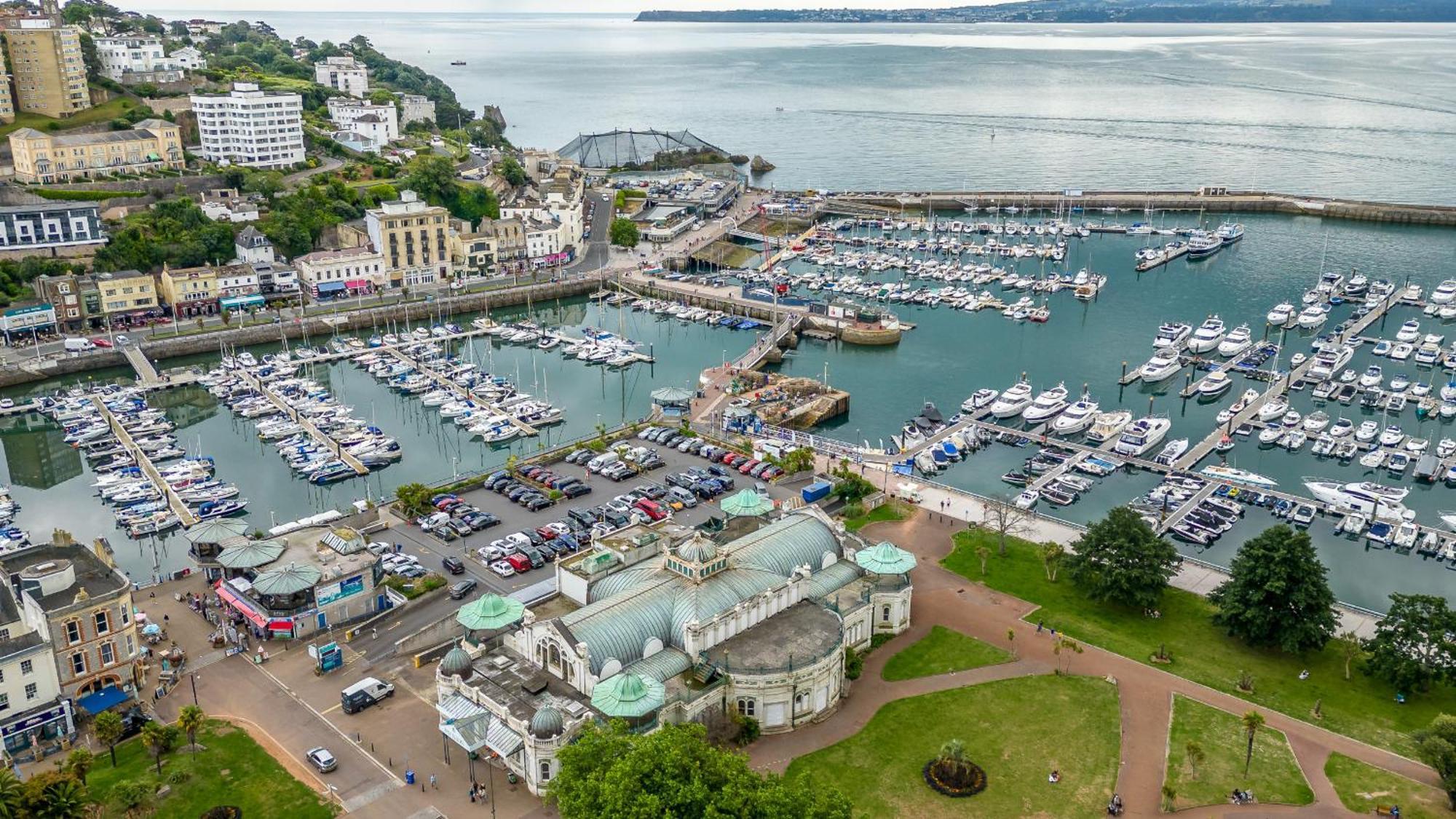 Apartmán Harbour Breeze - Contemporary Waterside Bolthole On Torquay'S Iconic Marina Exteriér fotografie