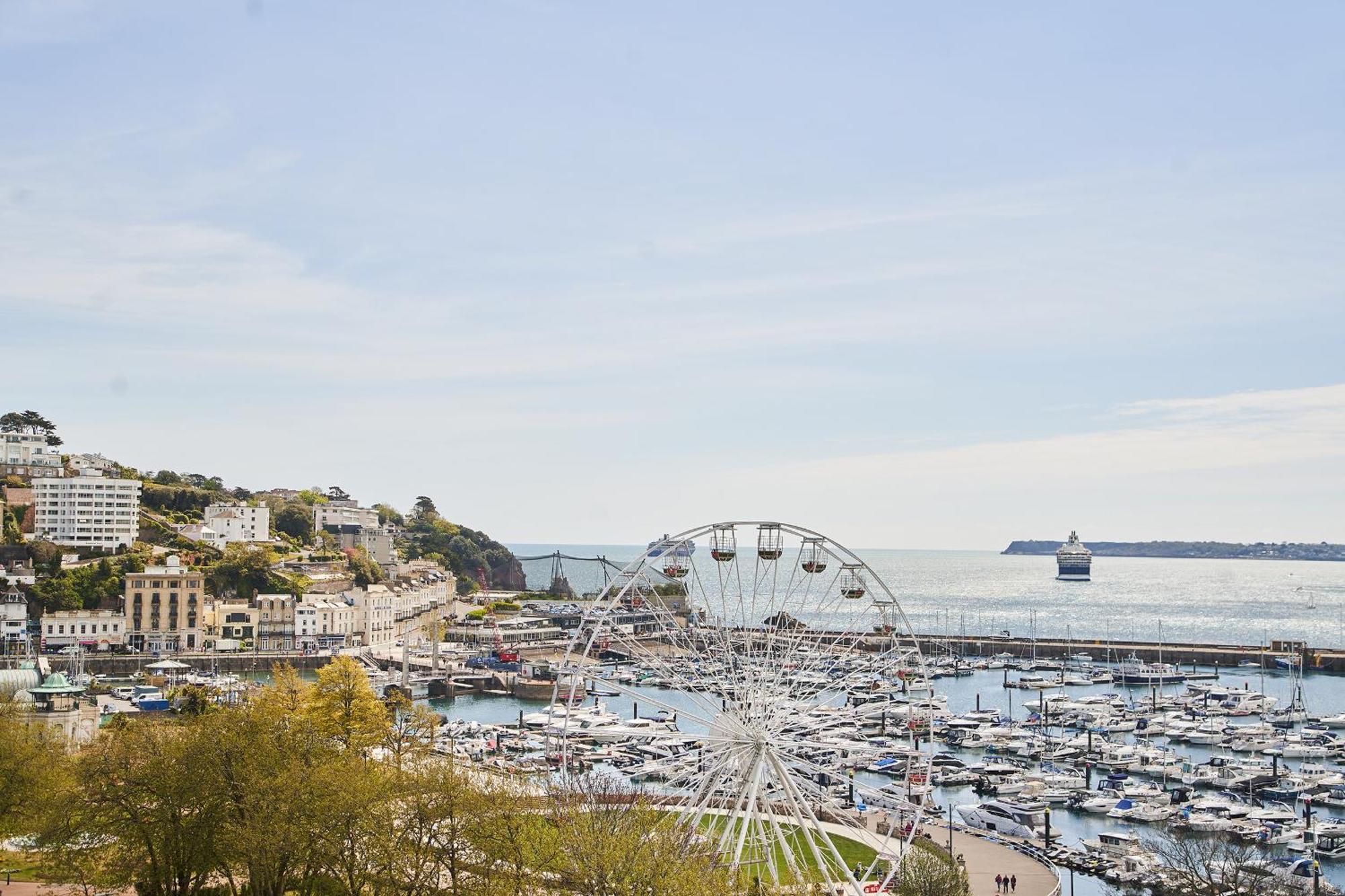 Apartmán Harbour Breeze - Contemporary Waterside Bolthole On Torquay'S Iconic Marina Exteriér fotografie