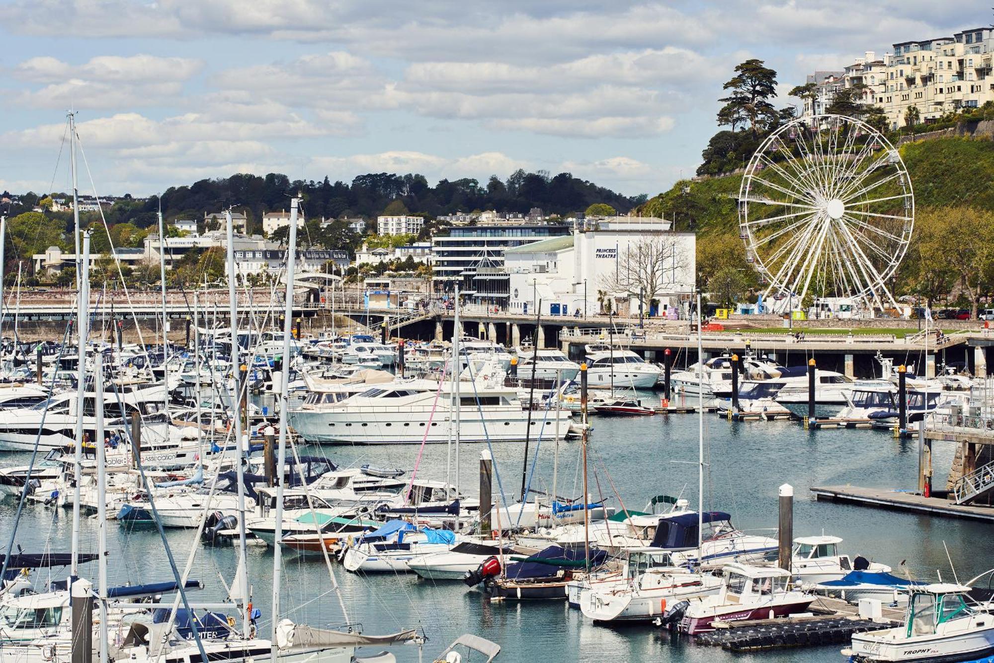 Apartmán Harbour Breeze - Contemporary Waterside Bolthole On Torquay'S Iconic Marina Exteriér fotografie